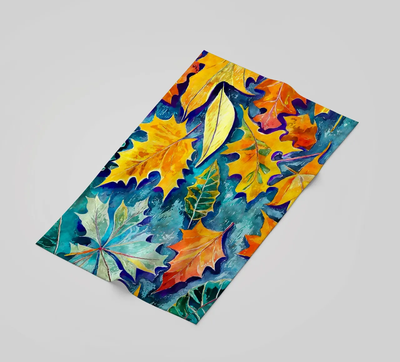 Vortice d'autunno telo mare da Botanical Pattern House