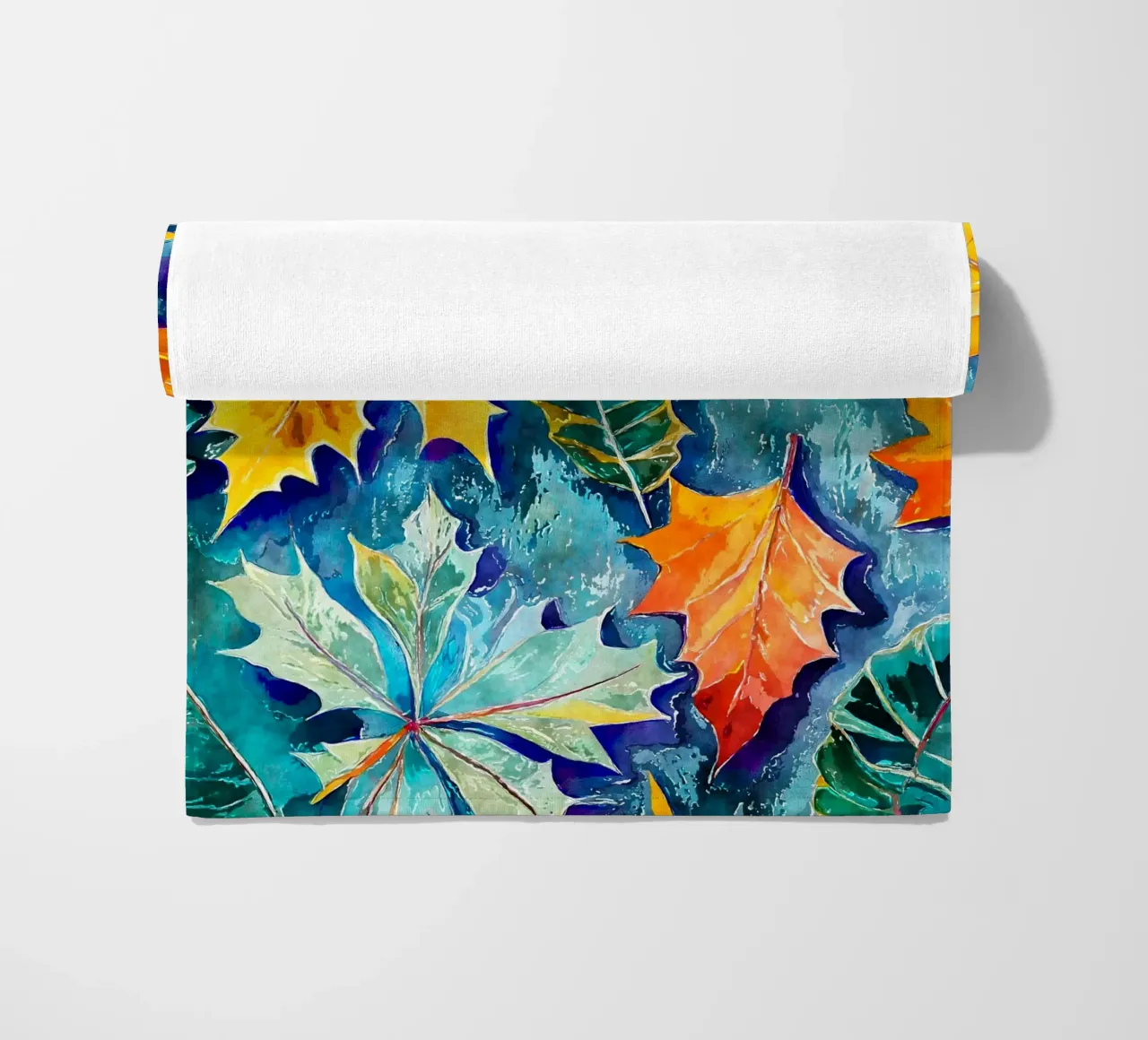 Vortice d'autunno telo mare da Botanical Pattern House