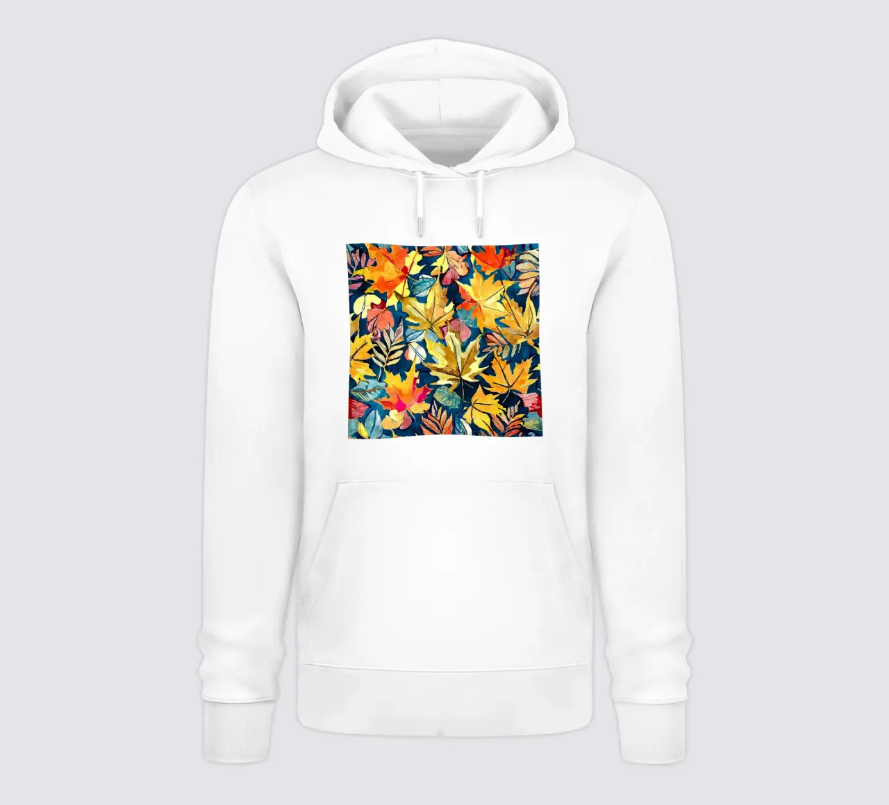 Vortice d'autunno felpa con cappuccio da Botanical Pattern House
