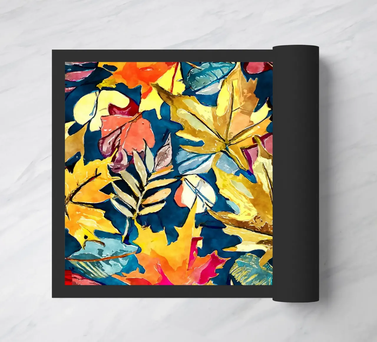 Vortice d'autunno zerbino da Botanical Pattern House