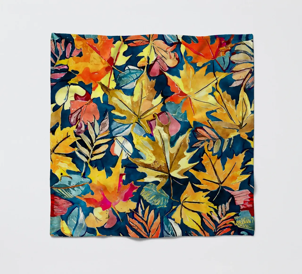 Vortice d'autunno coperta in pile da Botanical Pattern House
