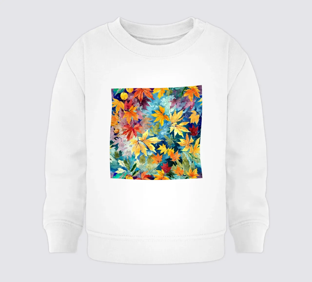 Vortice d'autunno felpa neonato da Botanical Pattern House