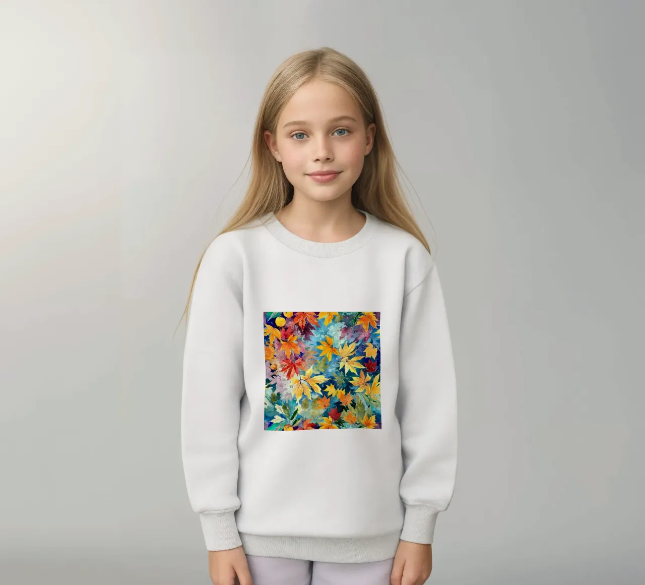 Vortice d'autunno felpa bambino da Botanical Pattern House