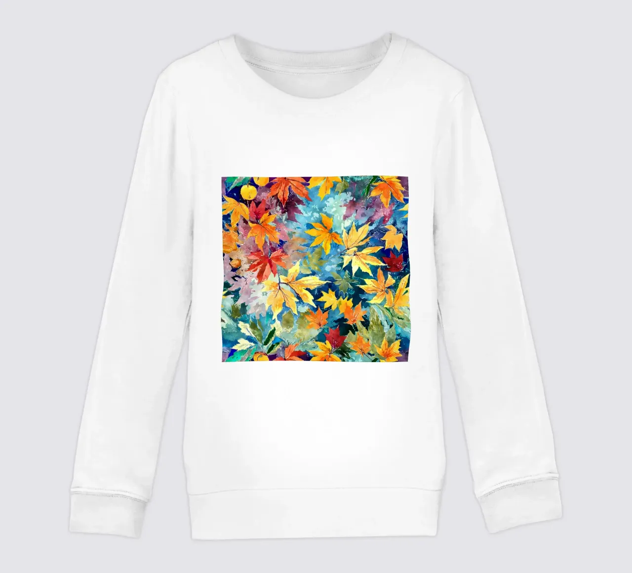 Vortice d'autunno felpa bambino da Botanical Pattern House