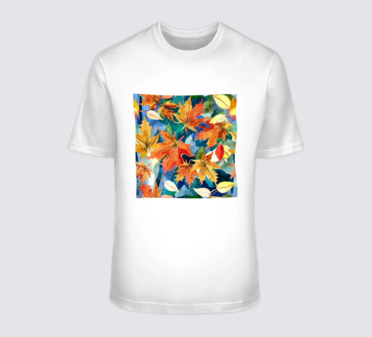 Vortice d'autunno t-shirt da Botanical Pattern House