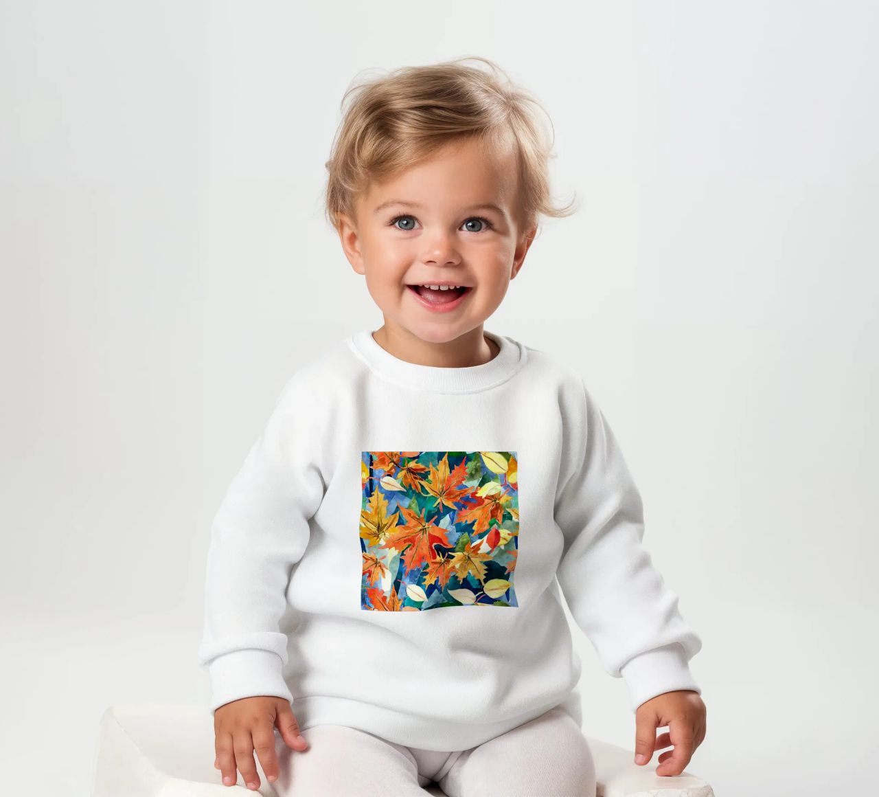 Vortice d'autunno felpa neonato da Botanical Pattern House