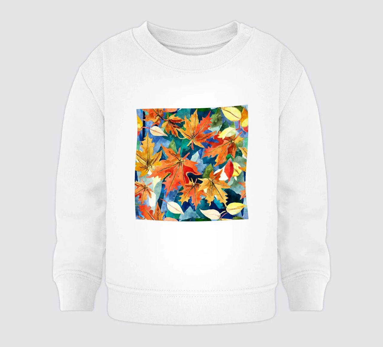 Vortice d'autunno felpa neonato da Botanical Pattern House