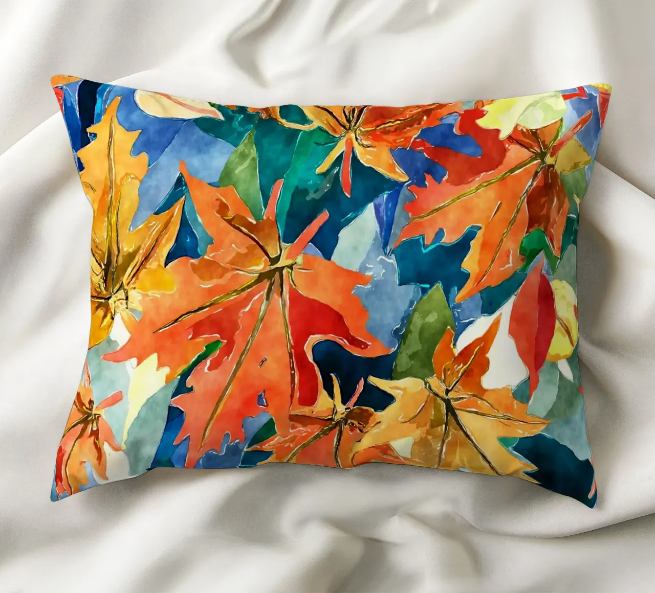 Vortice d'autunno cuscino da Botanical Pattern House
