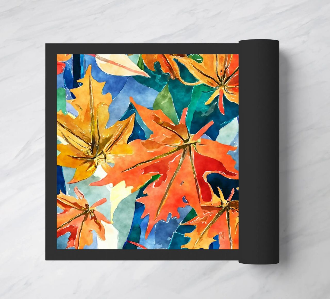 Vortice d'autunno zerbino da Botanical Pattern House