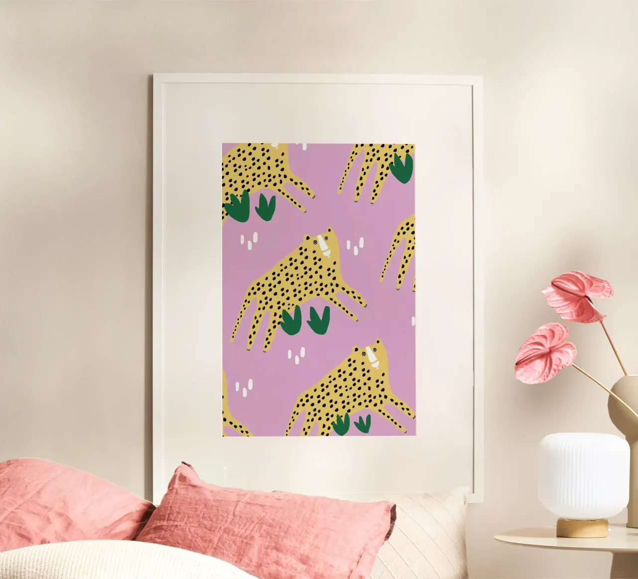 Leopards hahnemühle by Lora O'Callaghan