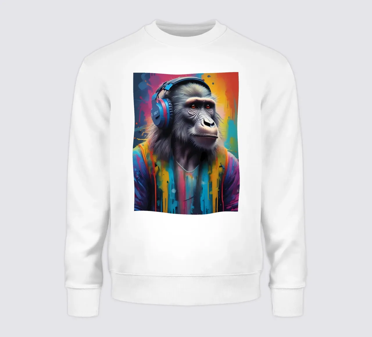 Babuino meloman sudadera de MakArena