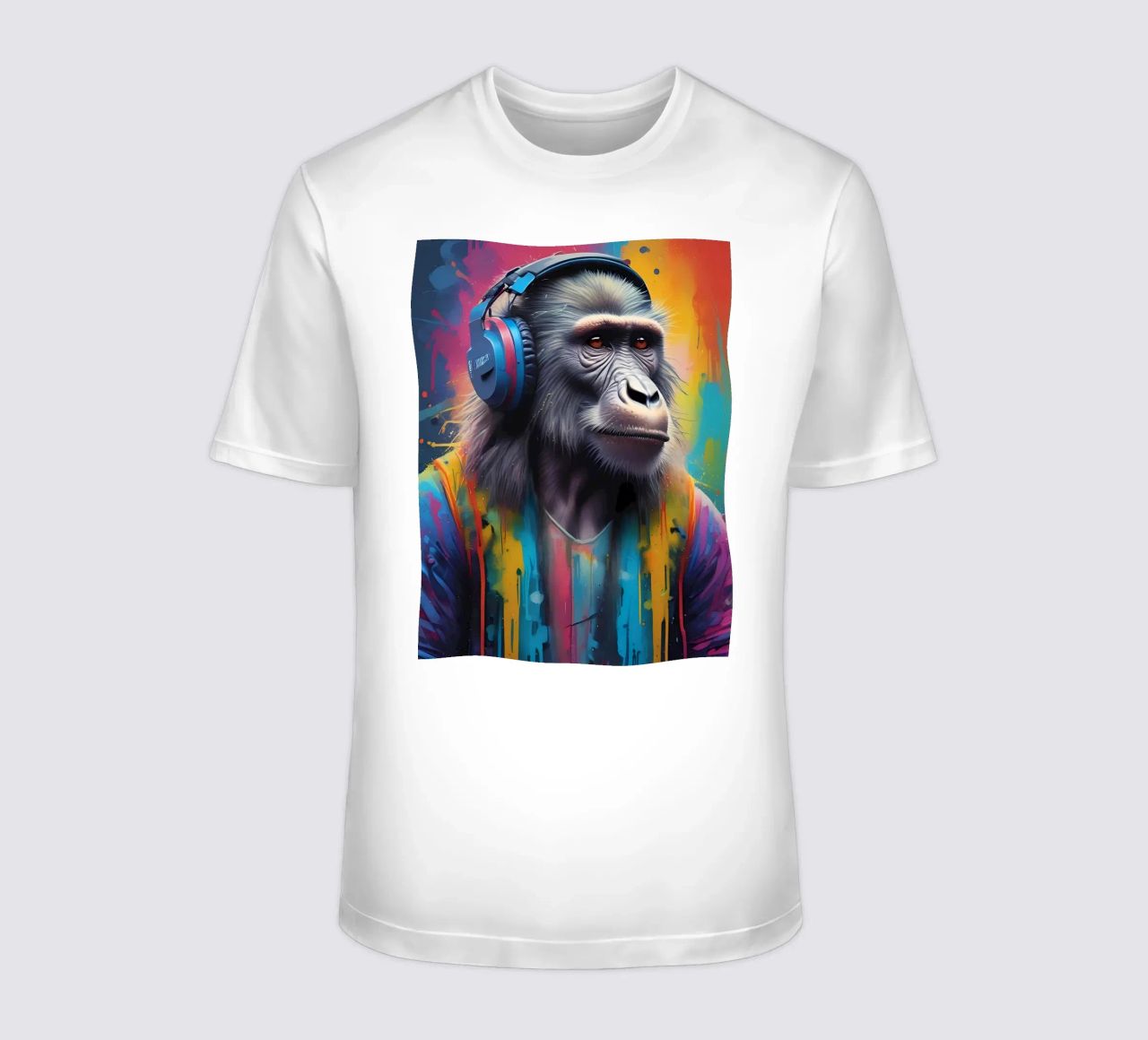 Babbuino melomane t-shirt da MakArena