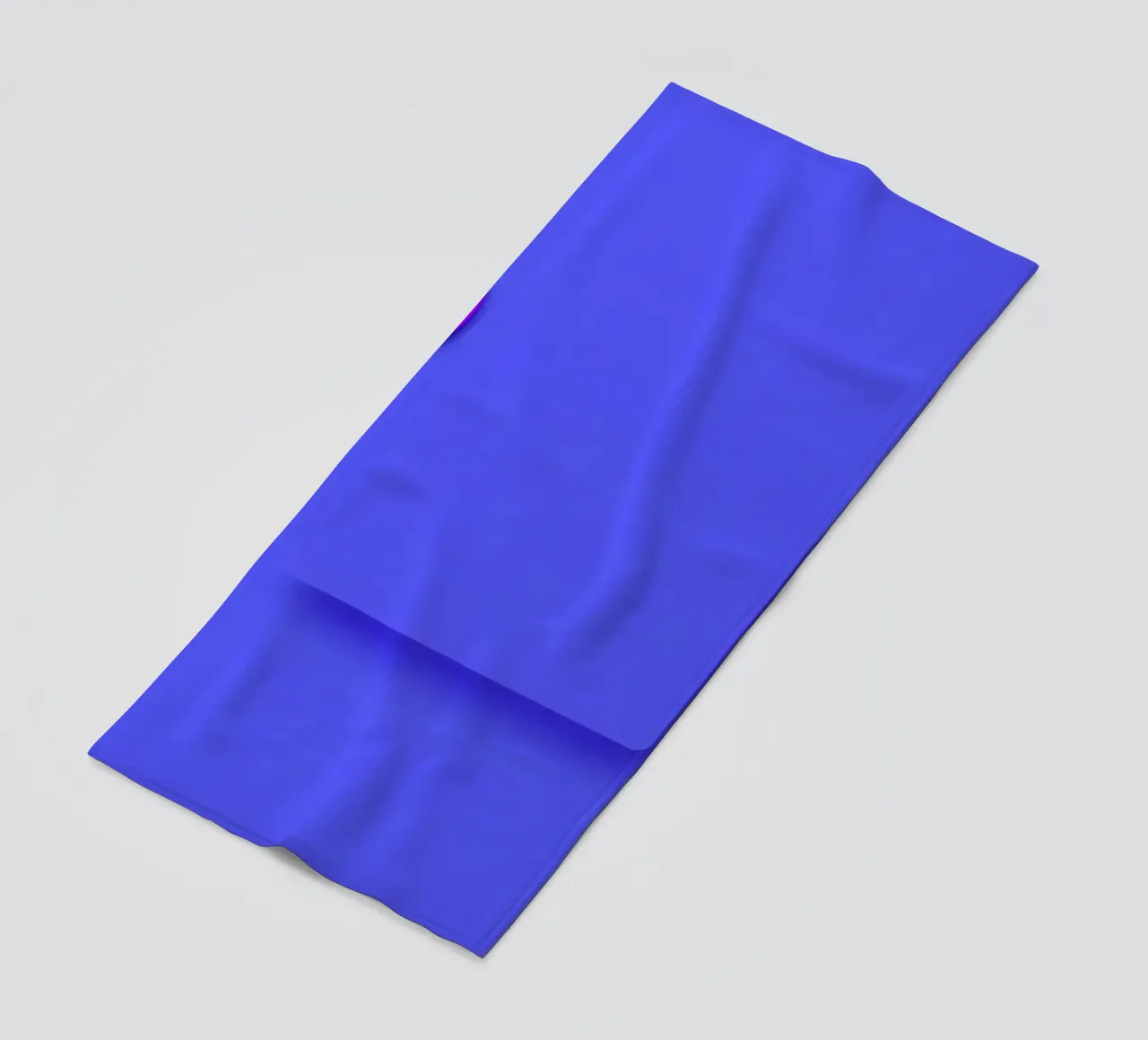 abstract shapes on blue background visually striking design beach towel by DesignDoodle