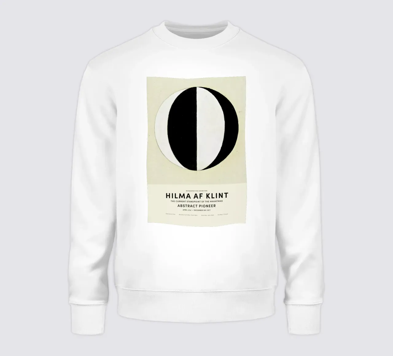 Hilma af Klint - The Current Standpoint of the Mahatmas sweatshirt van Vintage by JUNIQE