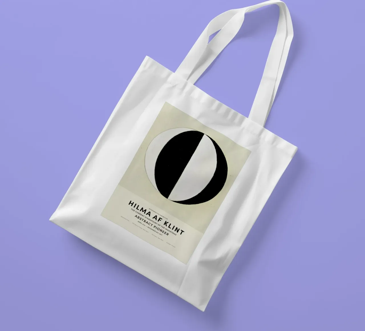 Hilma af Klint - The Current Standpoint of the Mahatmas borsa in juta da Vintage by JUNIQE