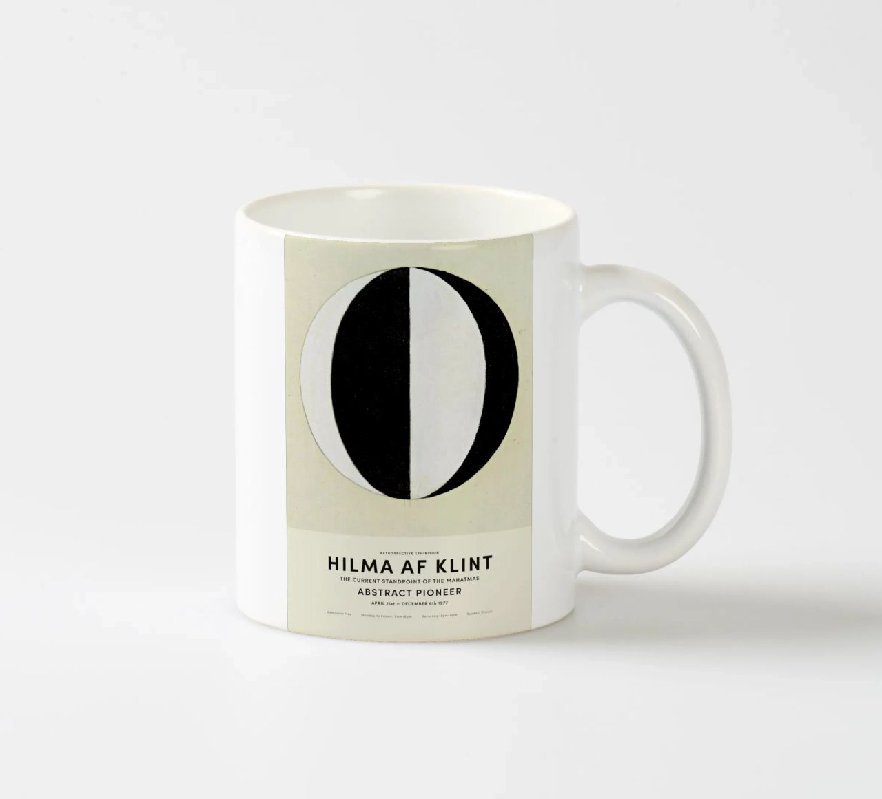 Hilma af Klint - The Current Standpoint of the Mahatmas tazza in ceramica da Vintage by JUNIQE