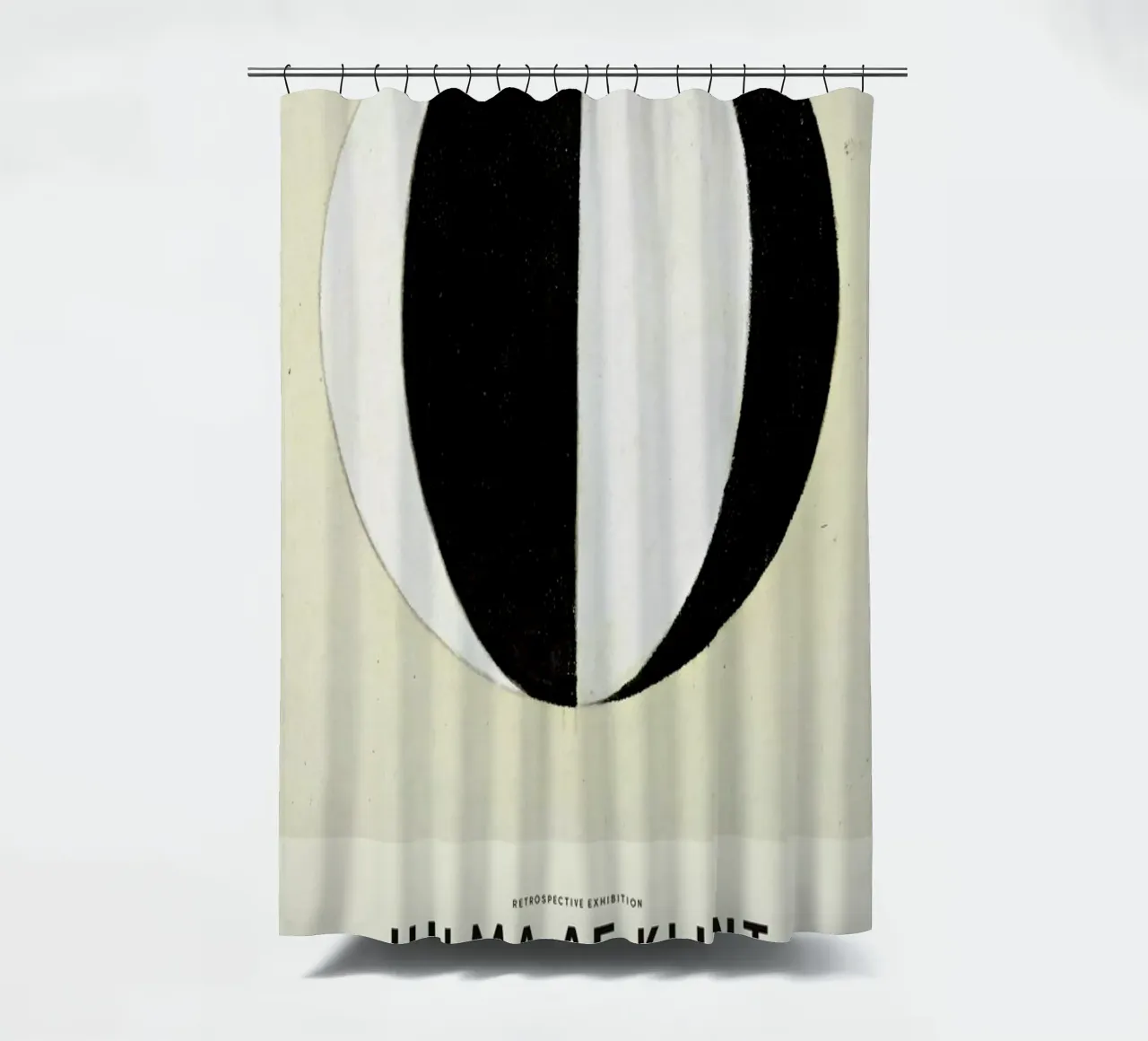 Hilma af Klint - The Current Standpoint of the Mahatmas tenda da doccia da Vintage by JUNIQE