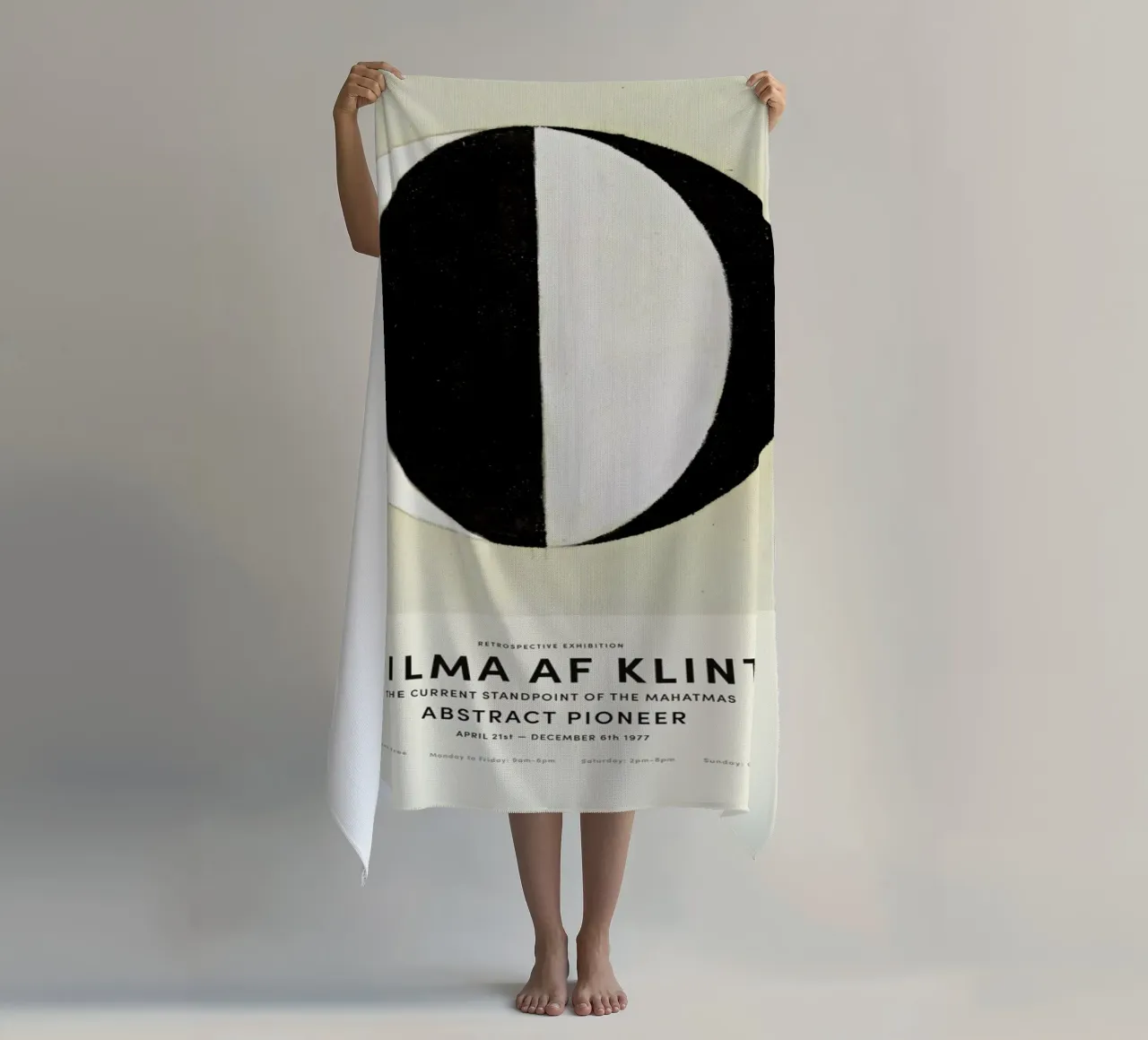 Hilma af Klint - The Current Standpoint of the Mahatmas telo mare da Vintage by JUNIQE