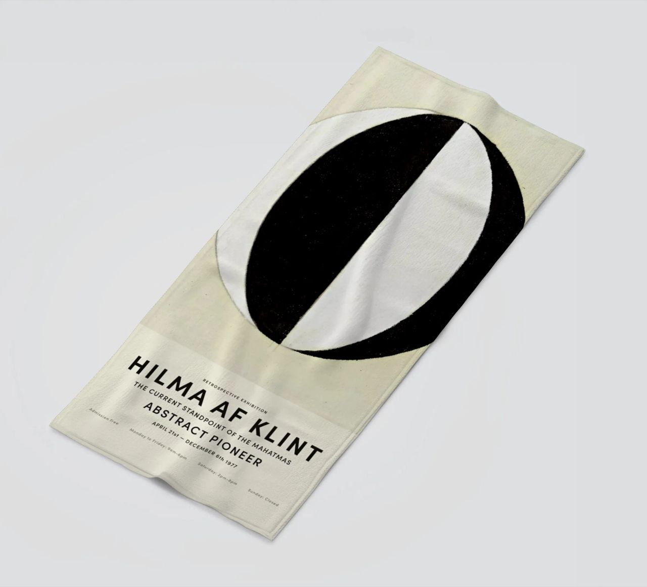 Hilma af Klint - The Current Standpoint of the Mahatmas telo mare da Vintage by JUNIQE