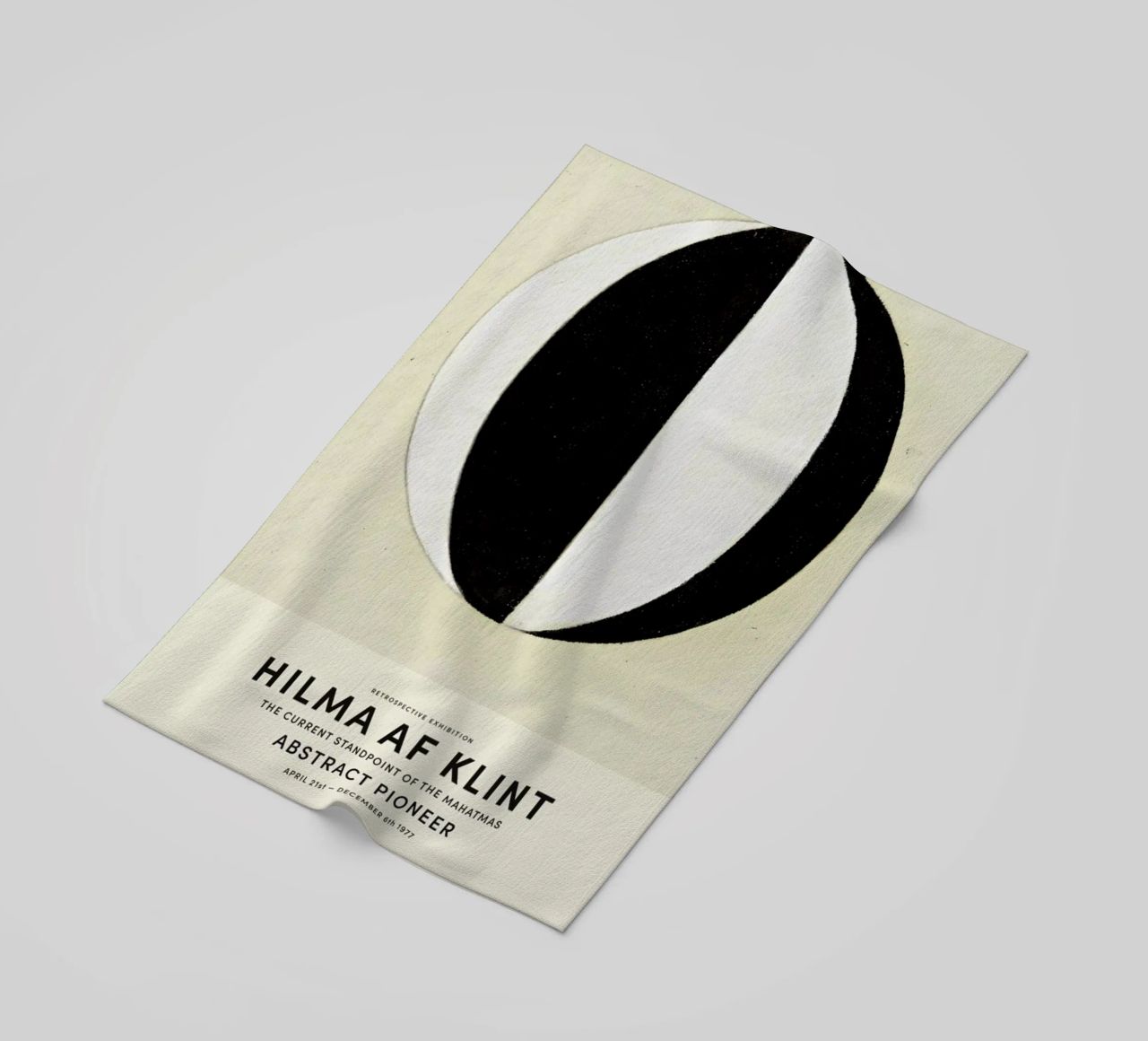Hilma af Klint - The Current Standpoint of the Mahatmas telo mare da Vintage by JUNIQE