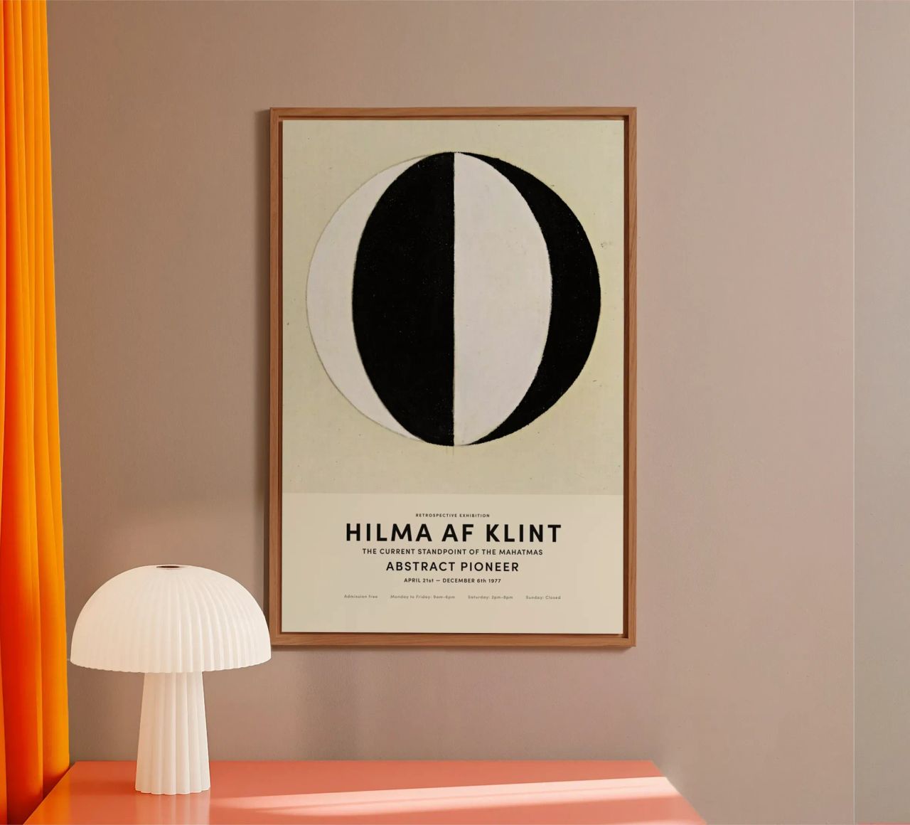 Hilma af Klint - The Current Standpoint of the Mahatmas alluminio dibond da Vintage by JUNIQE