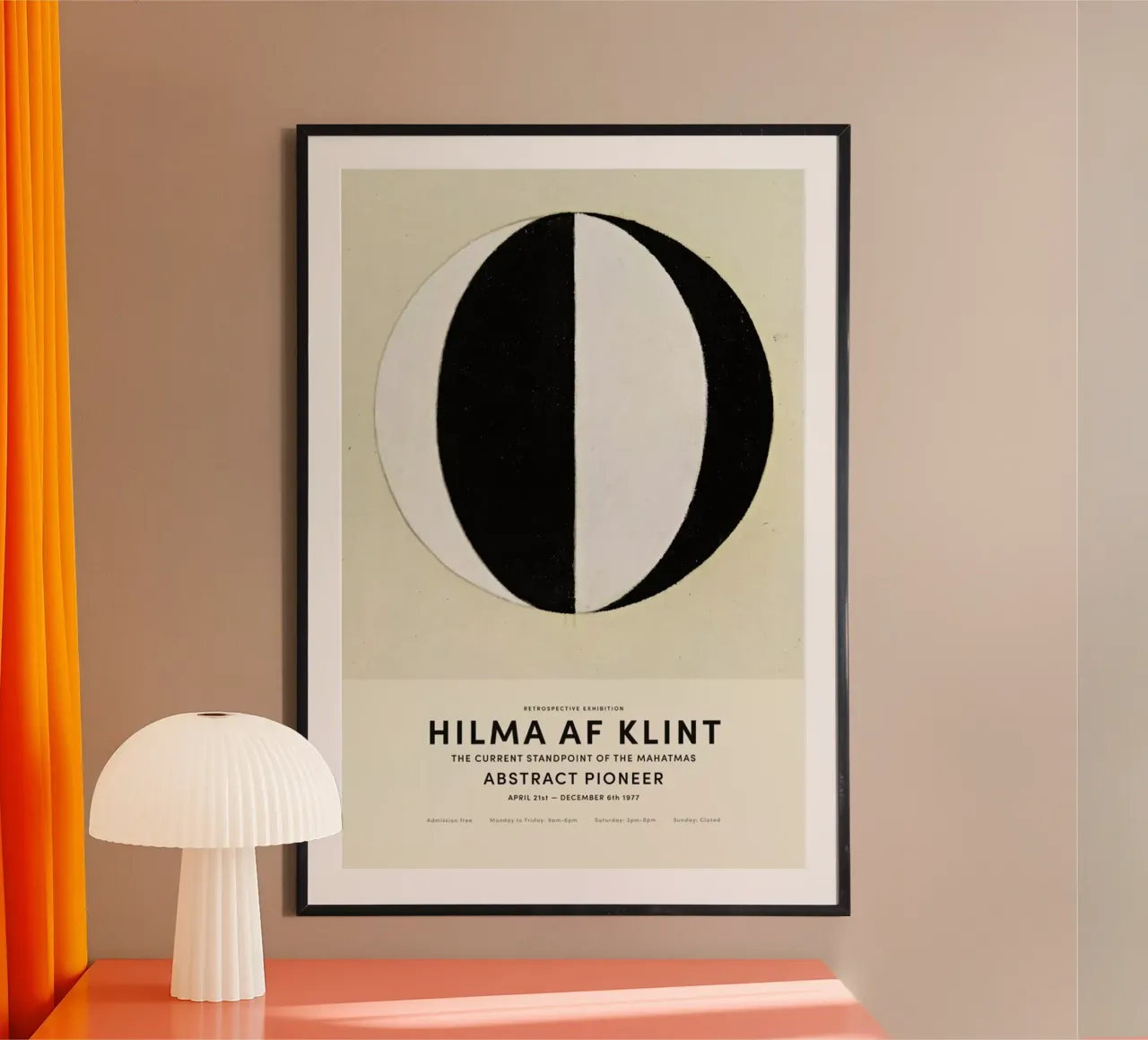 Hilma af Klint - The Current Standpoint of the Mahatmas hahnemühle de Vintage by JUNIQE