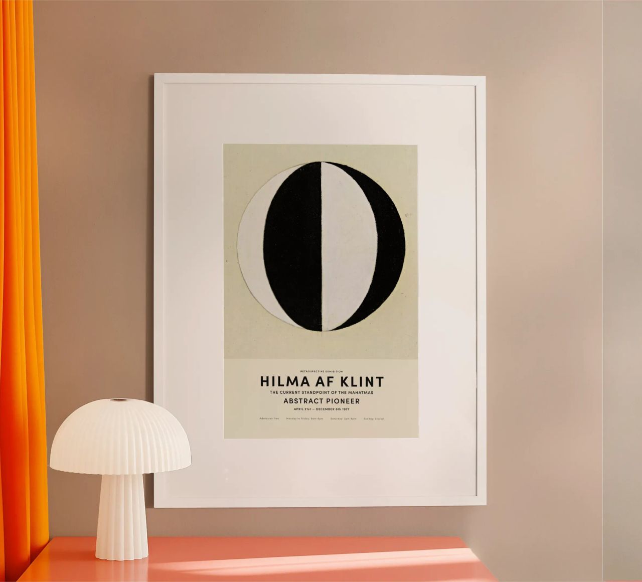 Hilma af Klint - The Current Standpoint of the Mahatmas carta hahnemühle da Vintage by JUNIQE