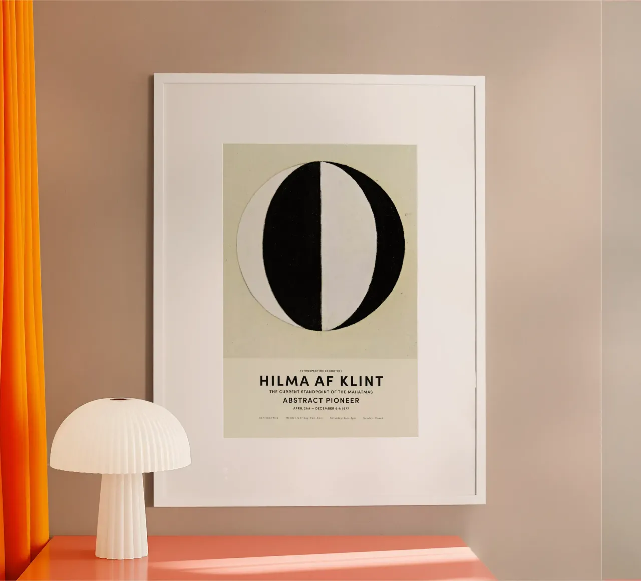 Hilma af Klint - The Current Standpoint of the Mahatmas carta hahnemühle da Vintage by JUNIQE