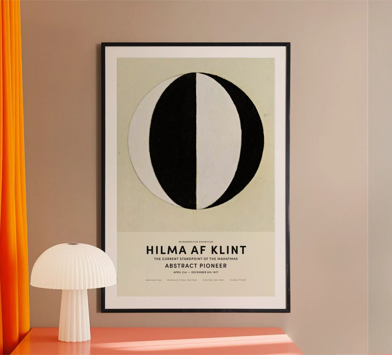 Hilma af Klint - The Current Standpoint of the Mahatmas carta hahnemühle da Vintage by JUNIQE