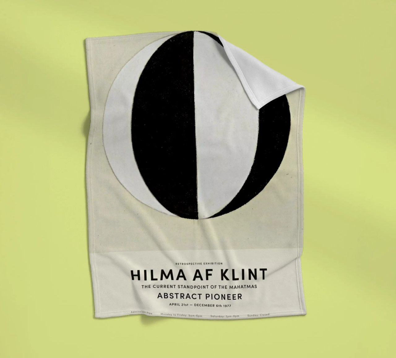 Hilma af Klint - The Current Standpoint of the Mahatmas coperta in pile da Vintage by JUNIQE