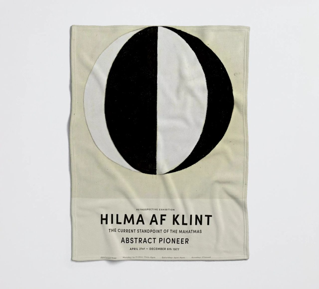 Hilma af Klint - The Current Standpoint of the Mahatmas coperta in pile da Vintage by JUNIQE