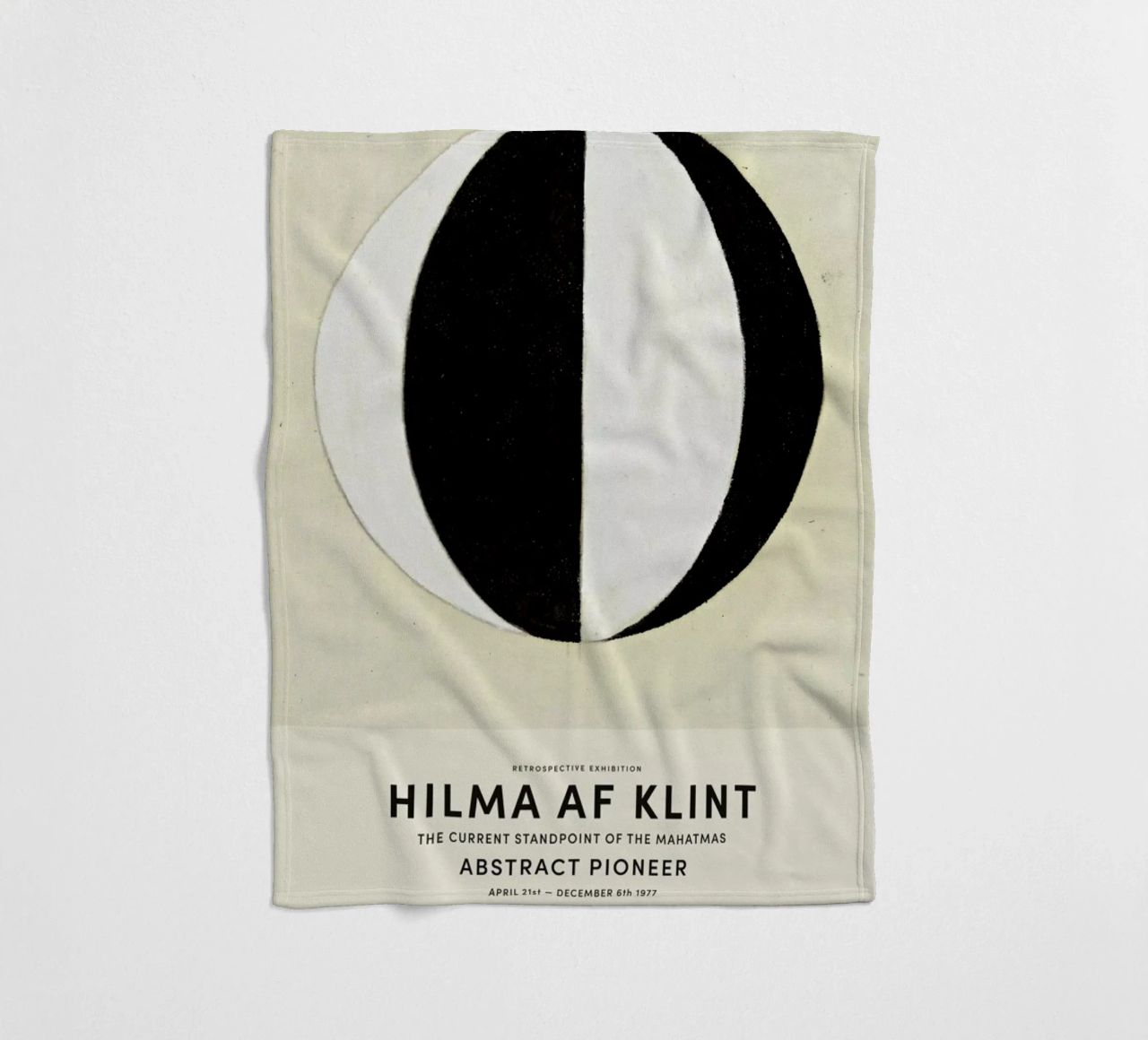 Hilma af Klint - The Current Standpoint of the Mahatmas coperta in pile da Vintage by JUNIQE