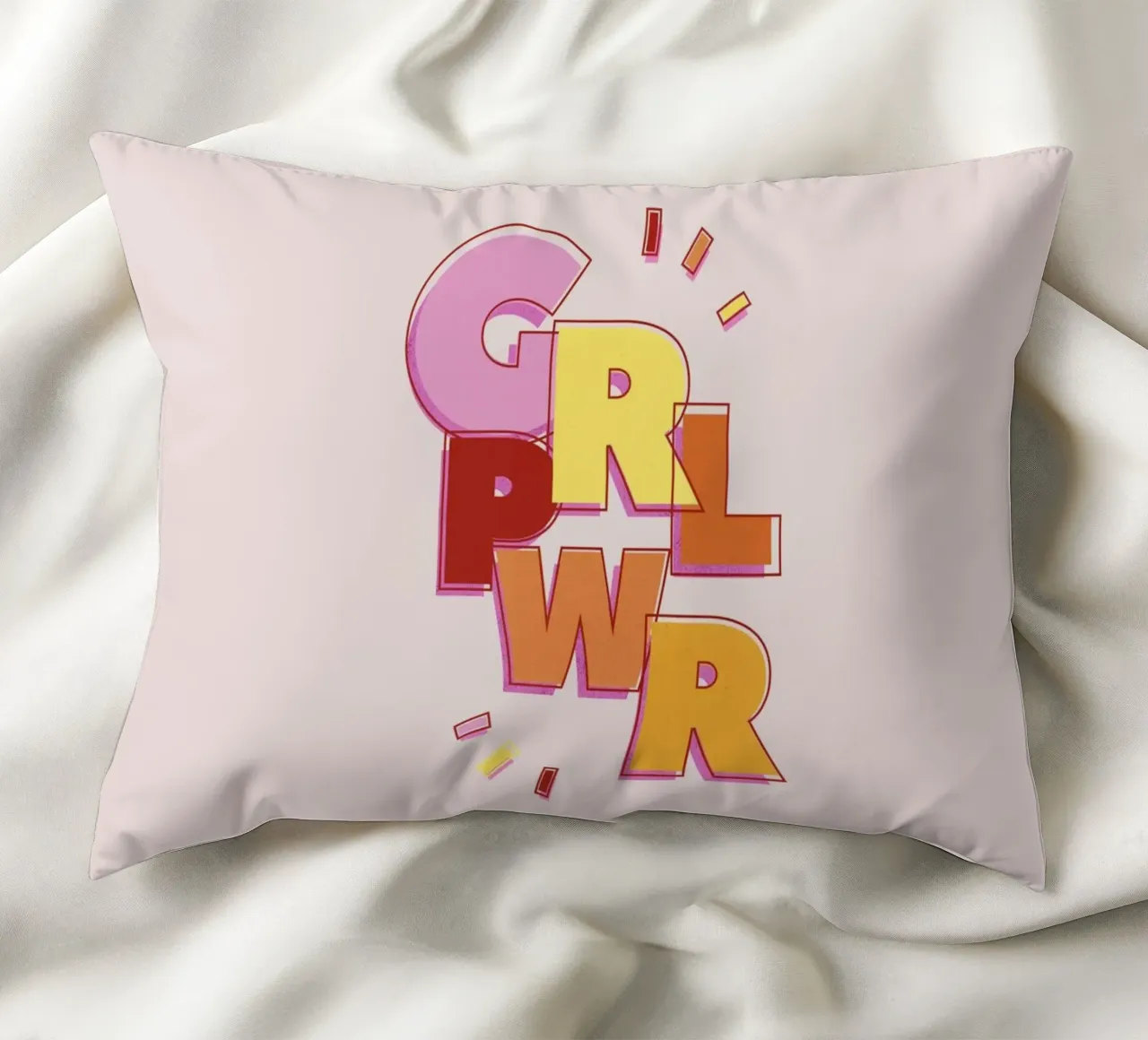 GRL PWR - Design femminista del potere delle ragazze cuscino da showmemars