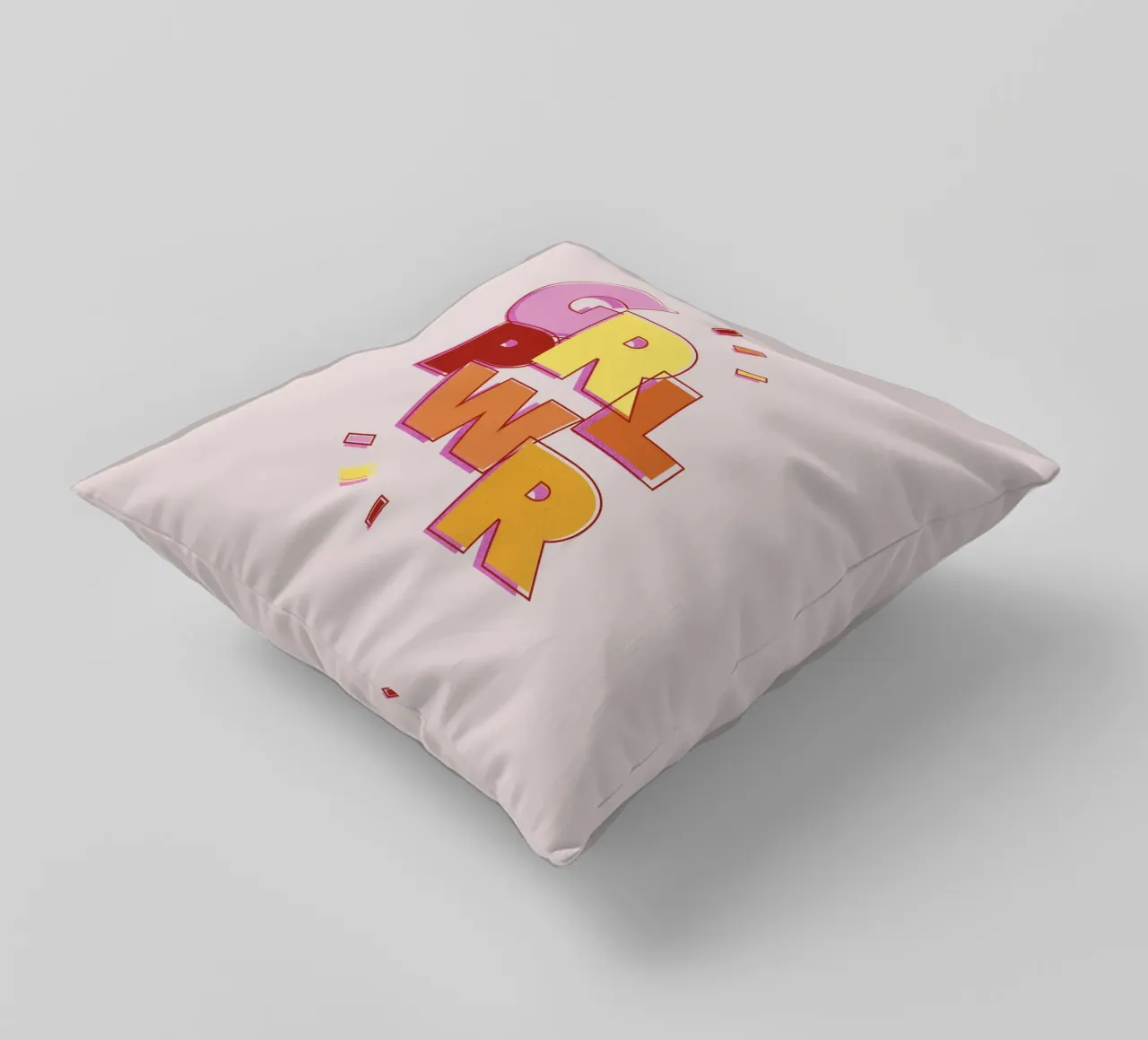 GRL PWR - Design femminista del potere delle ragazze cuscino da showmemars