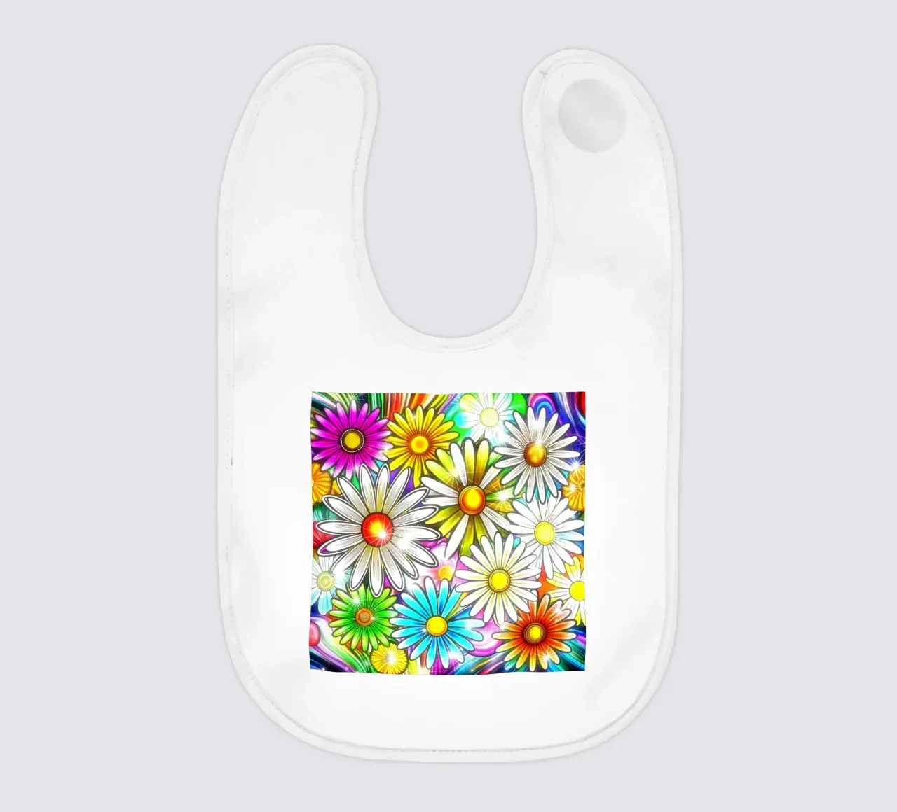 Daisy Disco Bloom bavaglino da Botanical Pattern House
