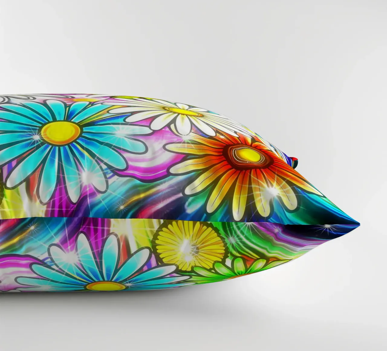 Daisy Disco Bloom cuscino da Botanical Pattern House