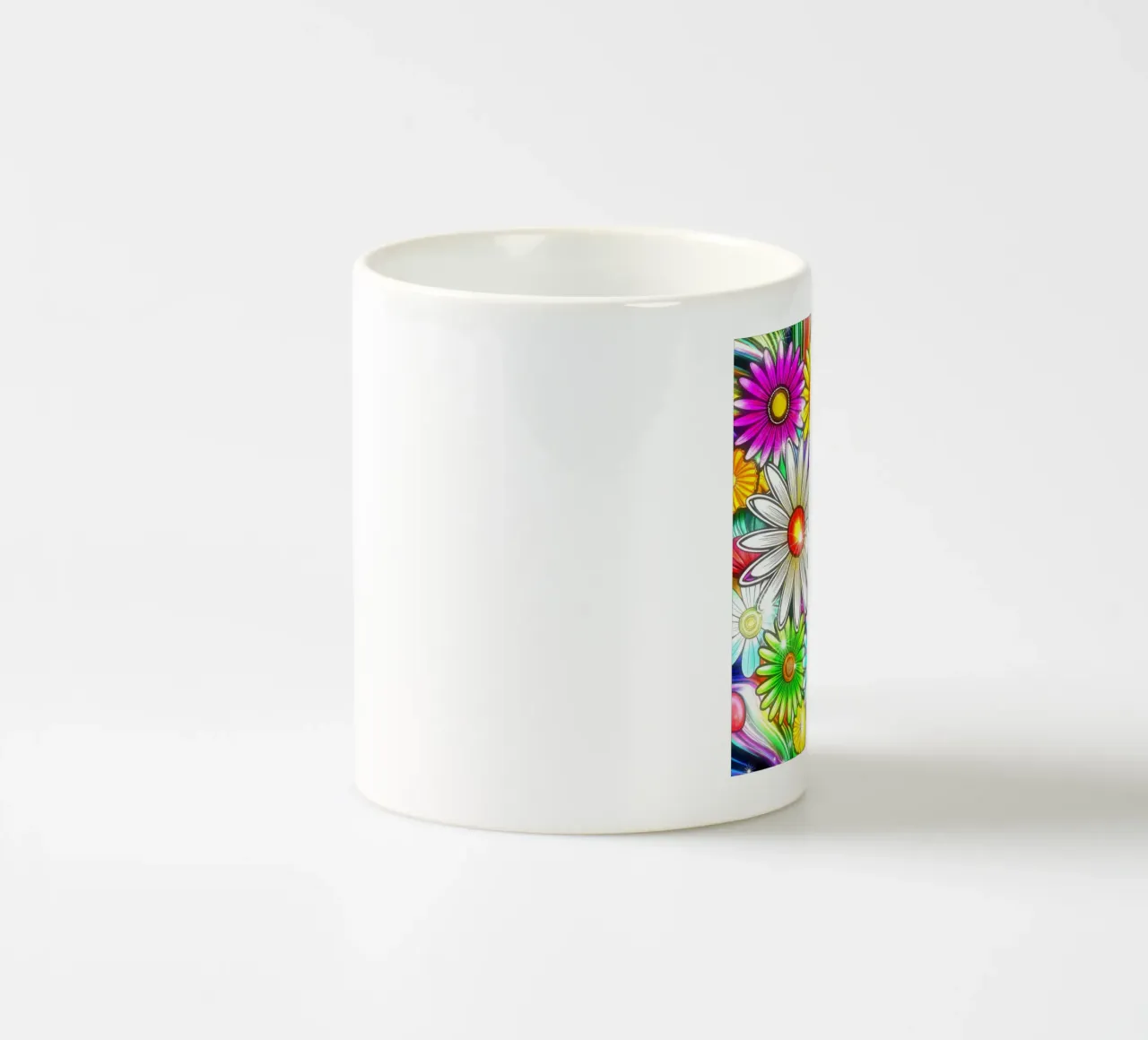 Daisy Disco Bloom tazza in ceramica da Botanical Pattern House
