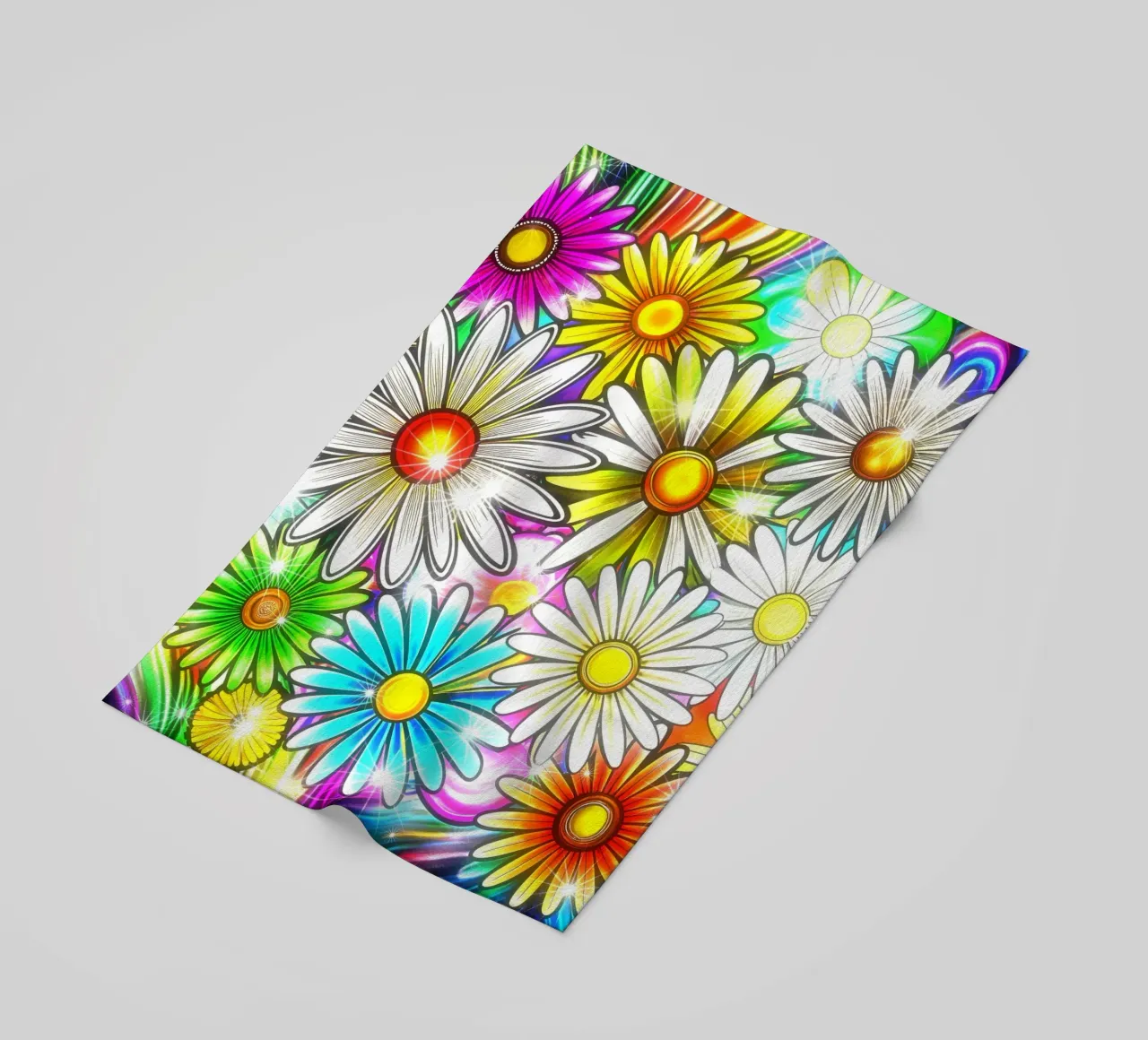 Daisy Disco Bloom telo mare da Botanical Pattern House