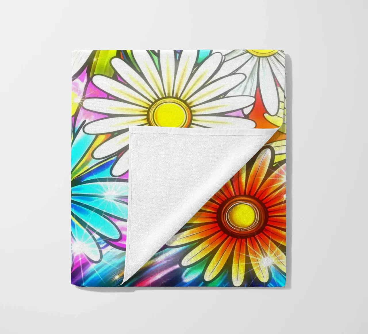 Daisy Disco Bloom telo mare da Botanical Pattern House