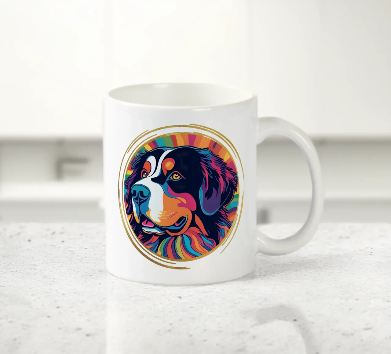 Bernersennen in Bunt #44 tazza in ceramica da Yumis.Beargang.and.Me