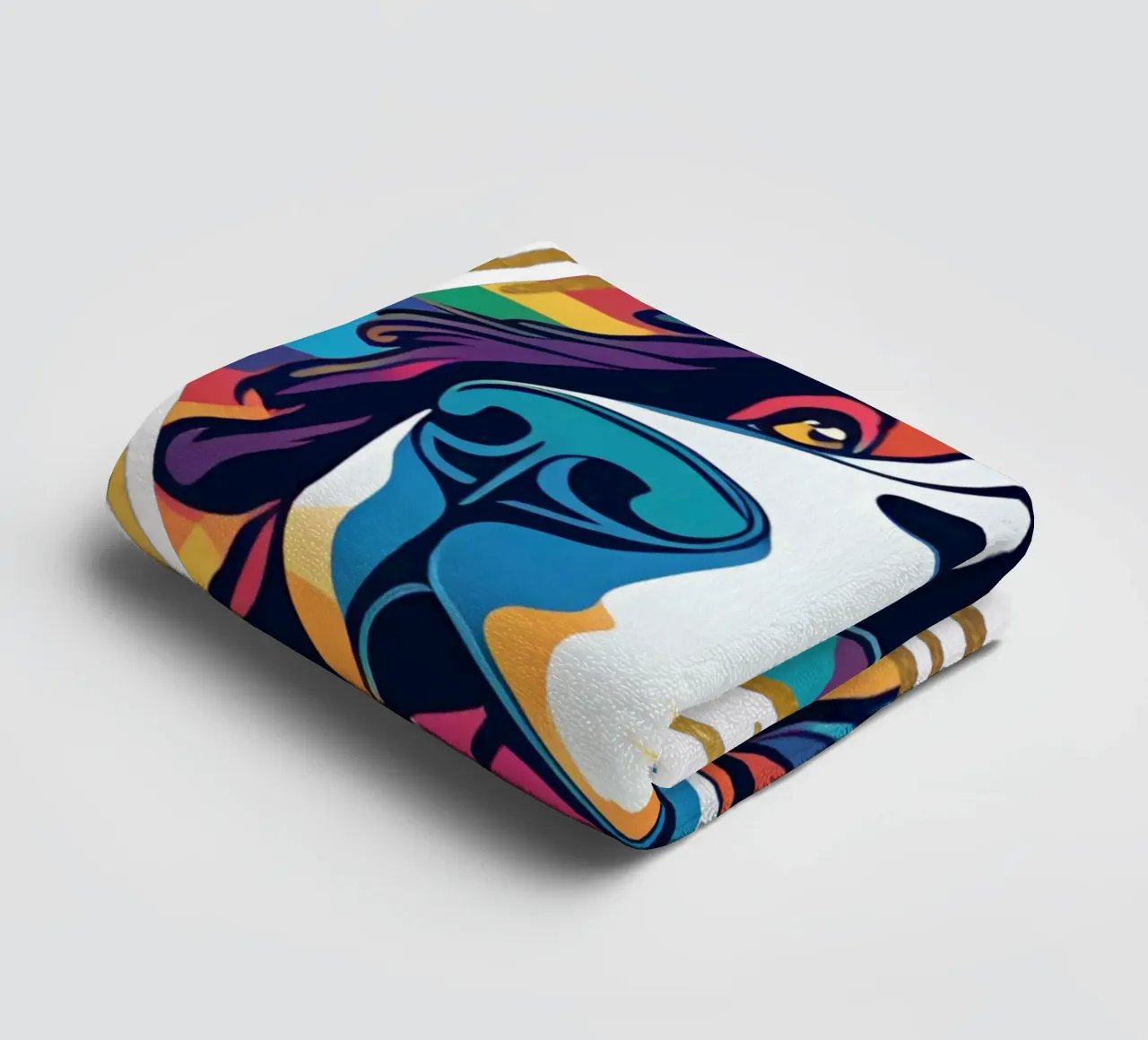 Bernersennen in Bunt #44 towel by Yumis.Beargang.and.Me