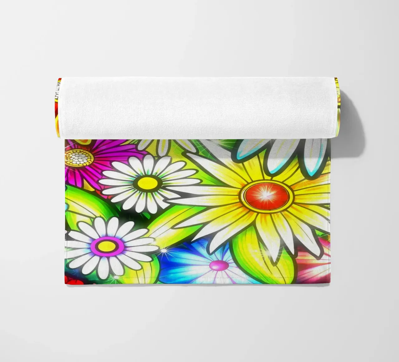 Daisy Disco Bloom telo mare da Botanical Pattern House