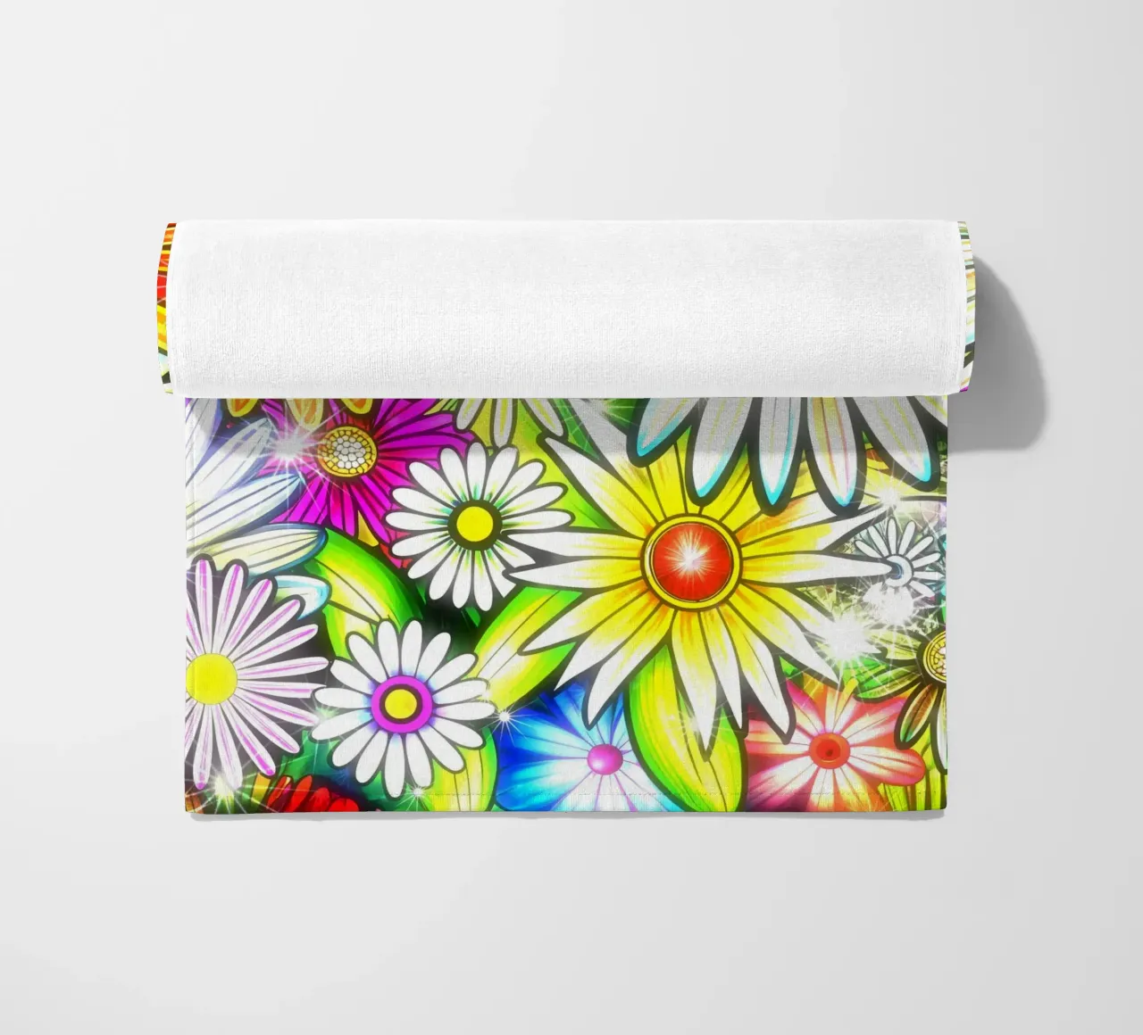 Daisy Disco Bloom telo mare da Botanical Pattern House