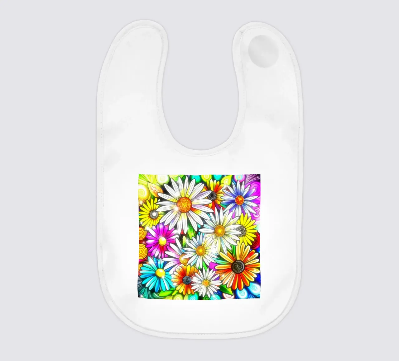 Daisy Disco Bloom bavaglino da Botanical Pattern House