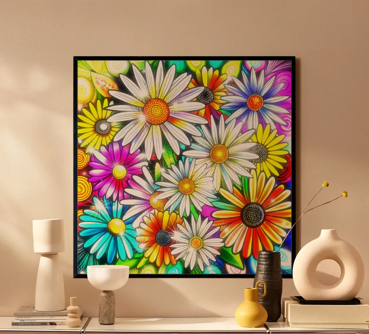 Daisy Disco Bloom carta hahnemühle da Botanical Pattern House