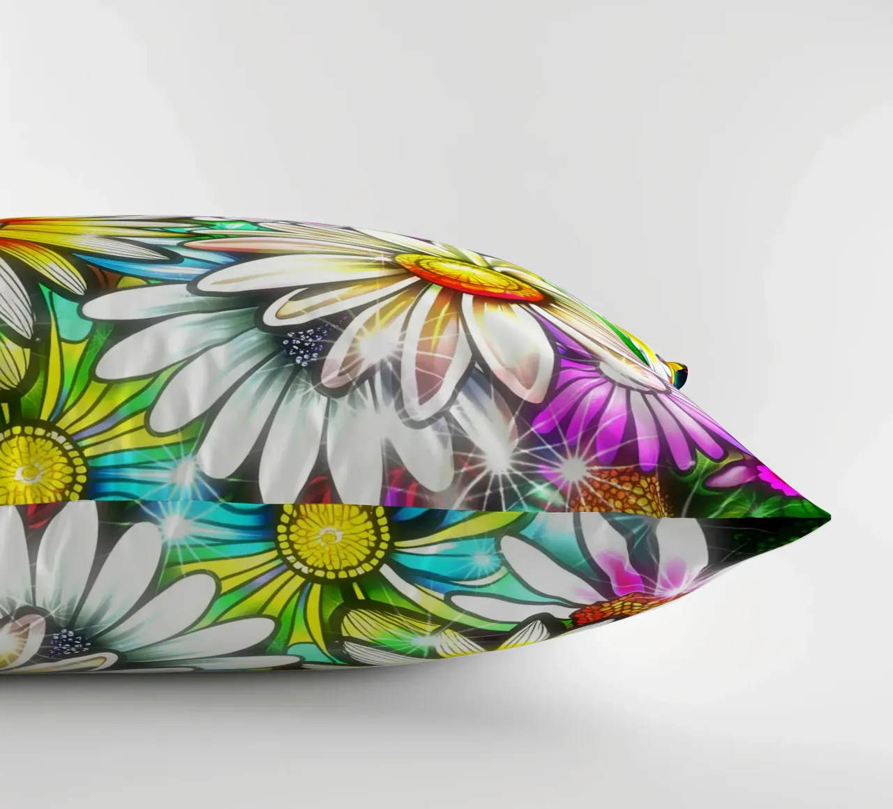 Daisy Disco Bloom cuscino da Botanical Pattern House