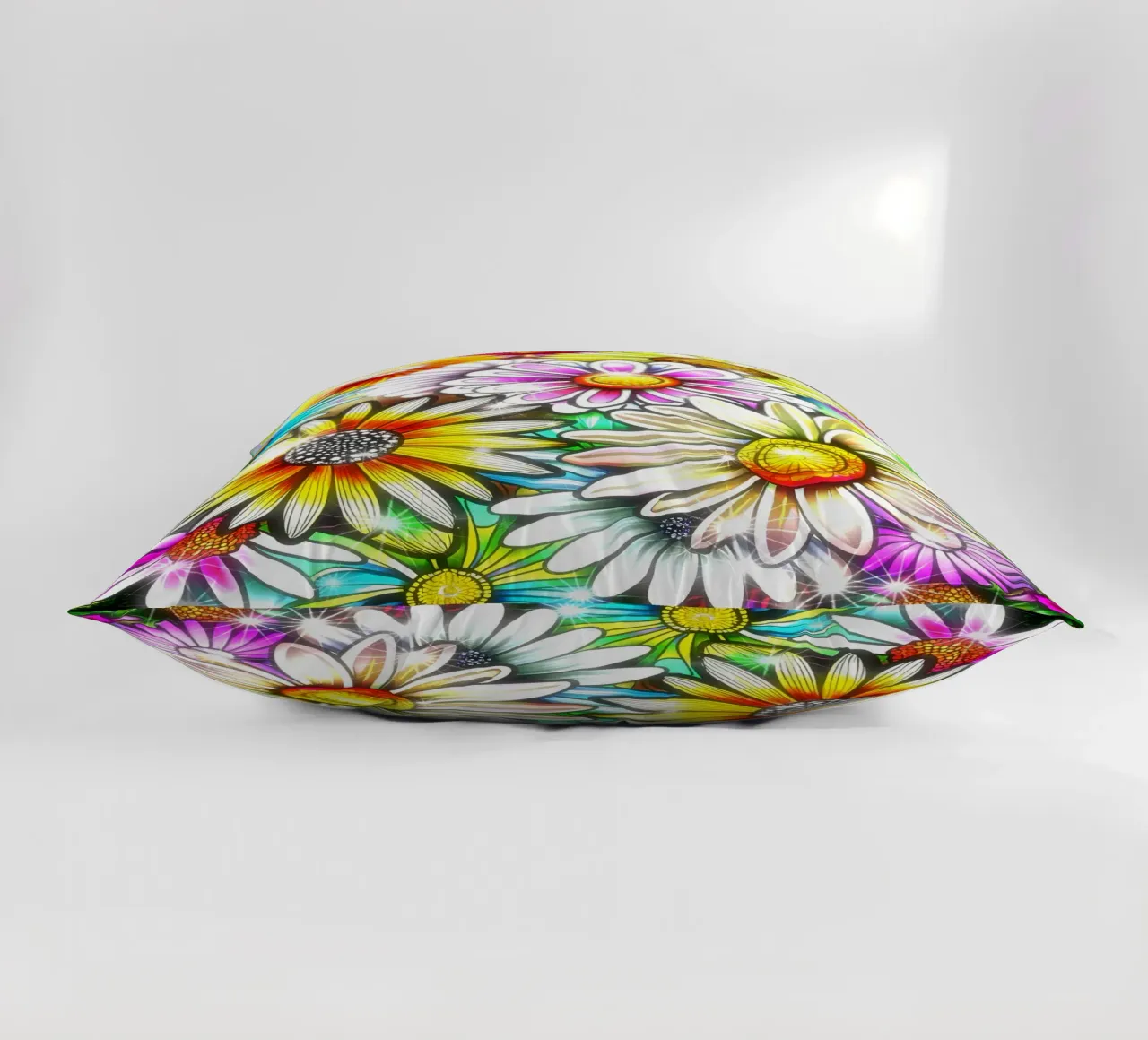 Daisy Disco Bloom cuscino da Botanical Pattern House