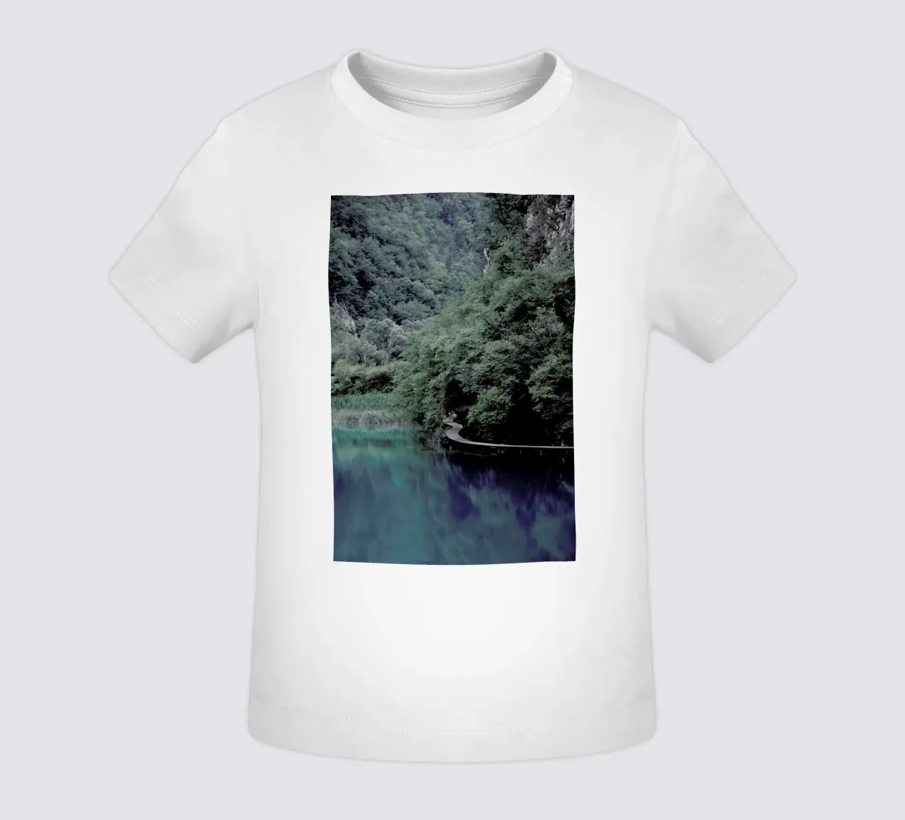 The Path under Trees baby t-shirt by Studio Nahili