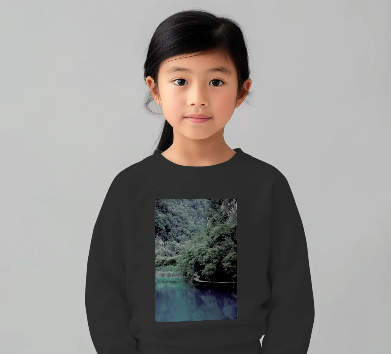 The Path under Trees felpa bambino da Studio Nahili