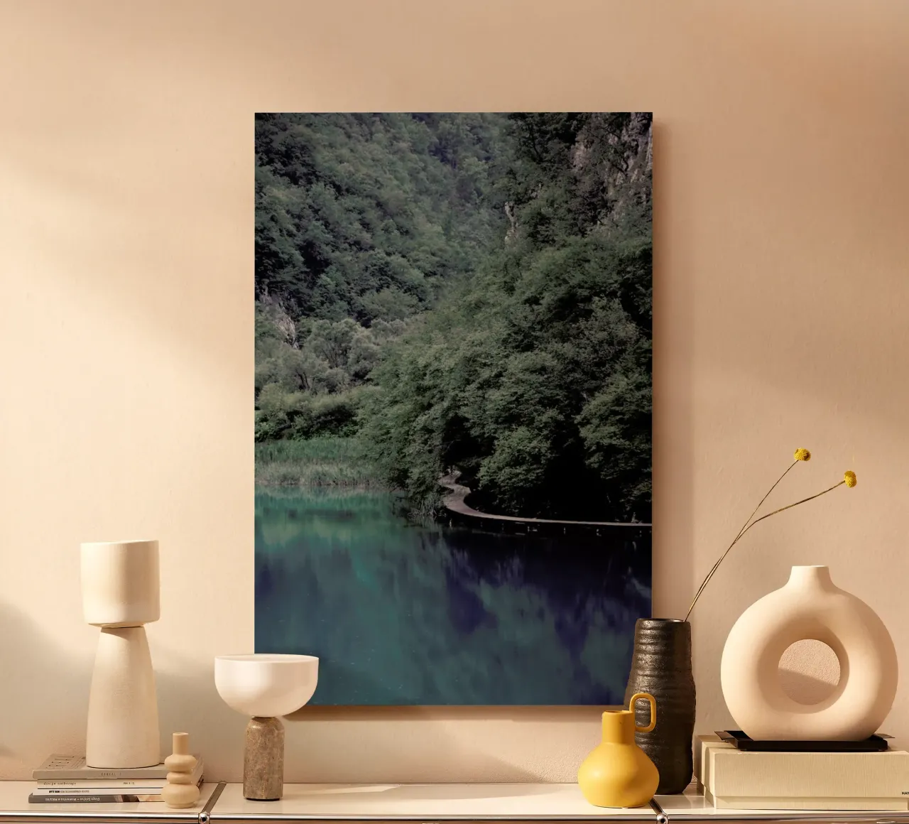 The Path under Trees alluminio dibond da Studio Nahili